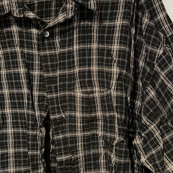 Mens long sleeve button down casual shirt - Picture 3 of 4